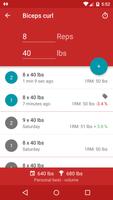 Redy Gym Log, Exercise Tracker