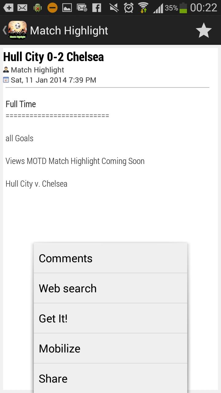 Match Highlight