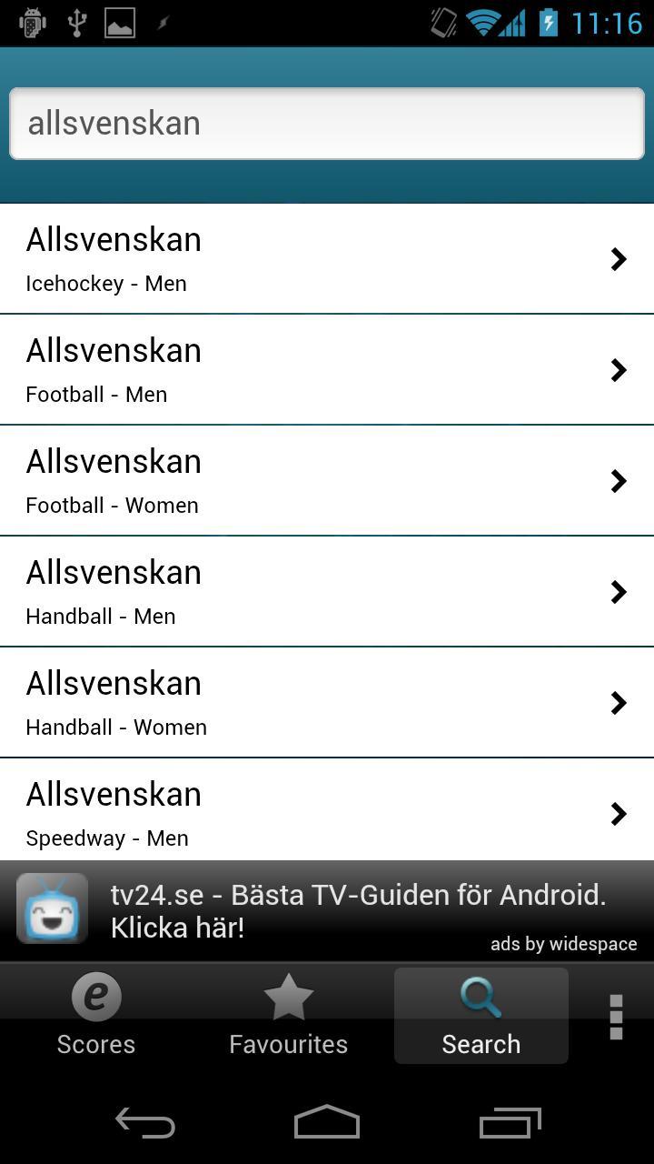 Everysport Scores