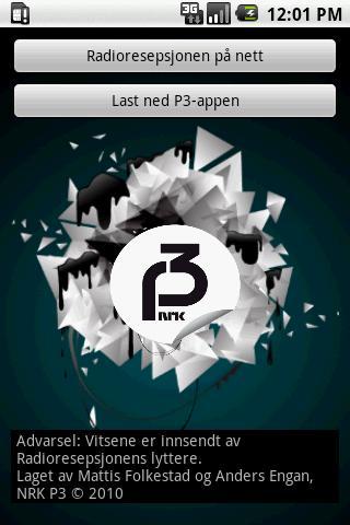 Radioresepsjonens Oneliner-app