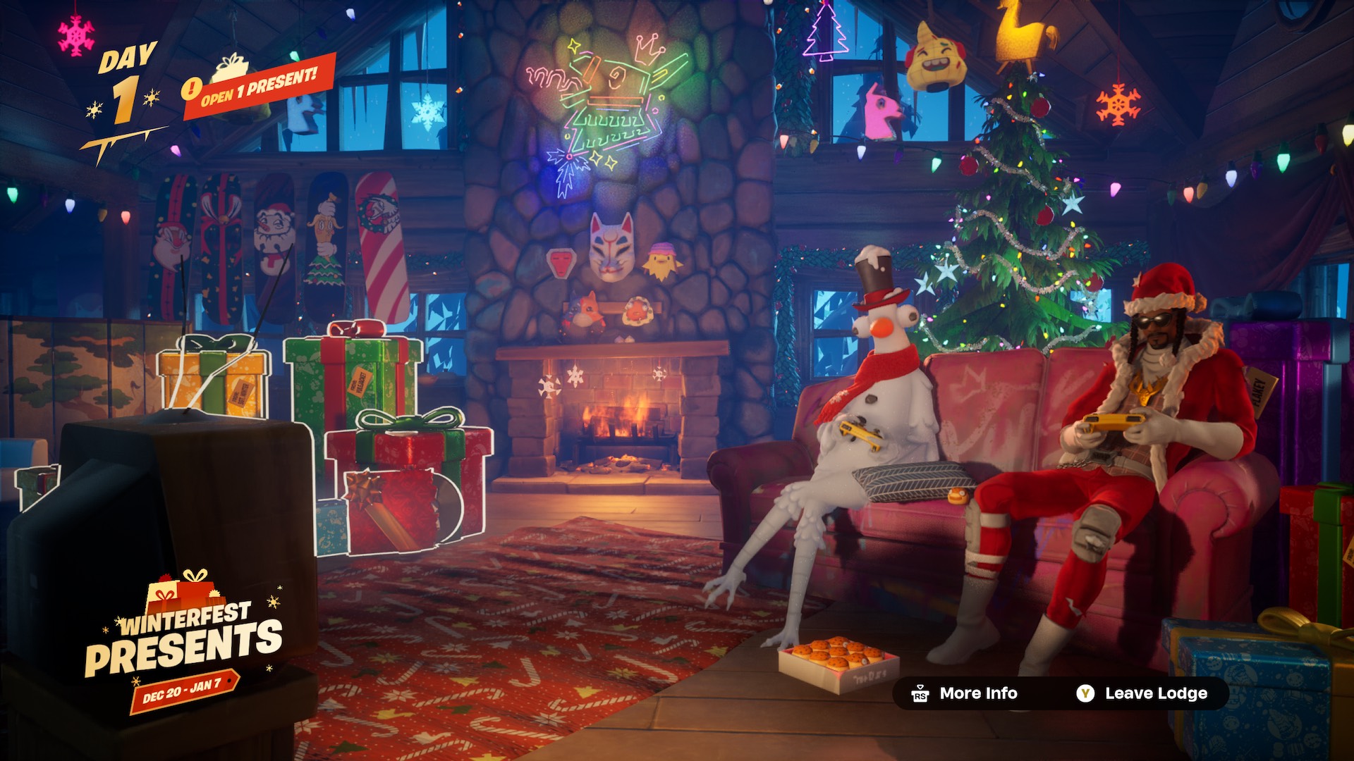 所有Fortnite Winterfest 2024礼物以及其中的内容