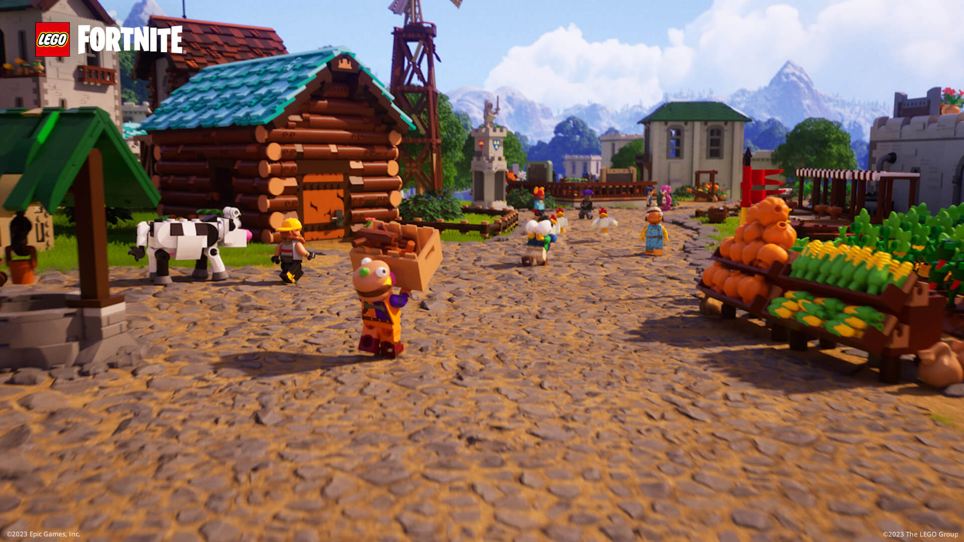 كيفية الحصول على قضبان عقدة في Lego Fortnite