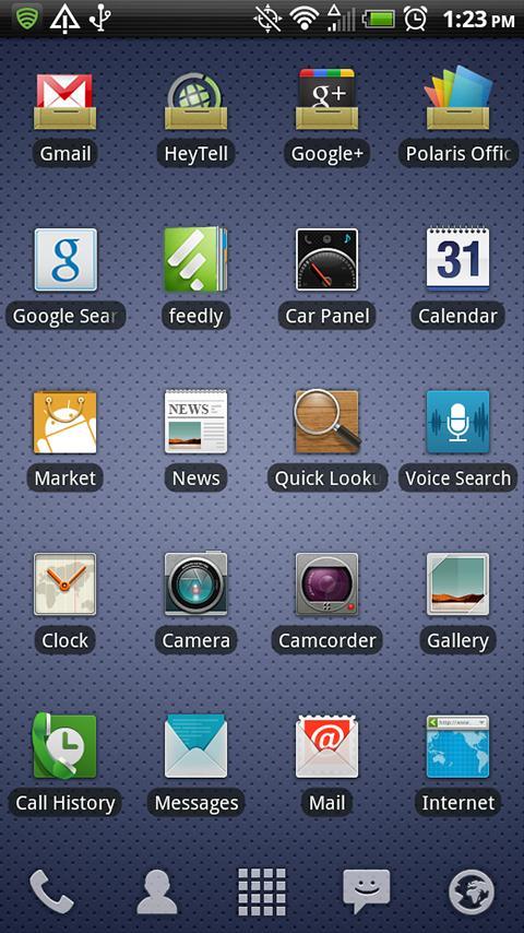 Blurred LauncherPro Icon Pack