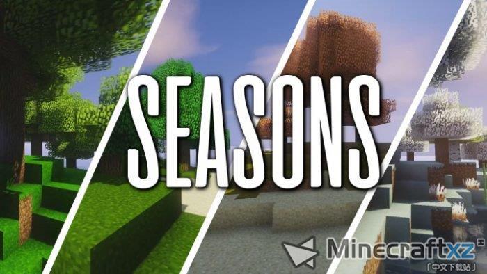 Saisons dans Minecraft Resource Pack