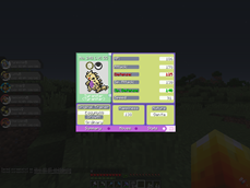 Pokémon GUI Interface-Emerald-Version Pixelmon Guis Emerald inspiriert