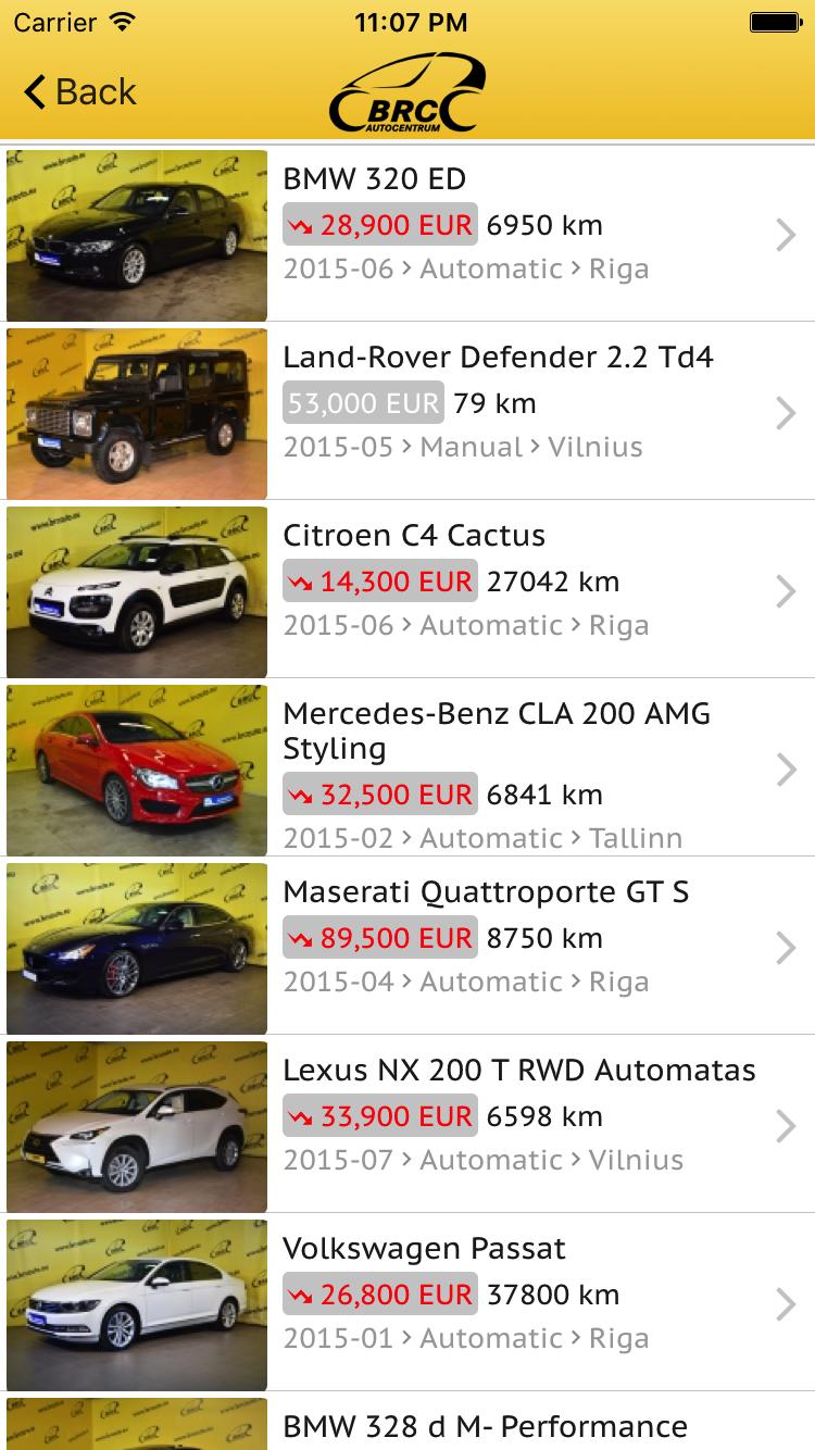 BRC auto
