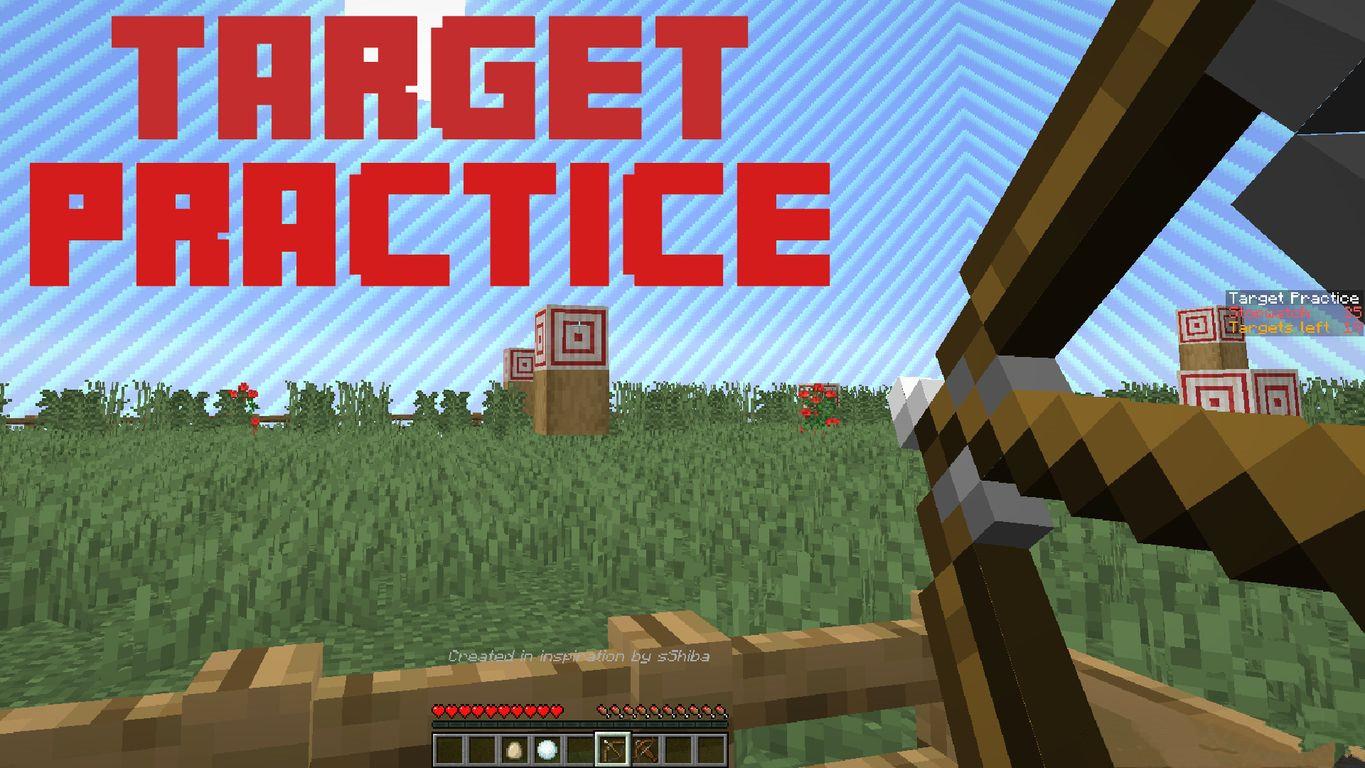 Target Practice Map | Minecraft Versi 1.16.3