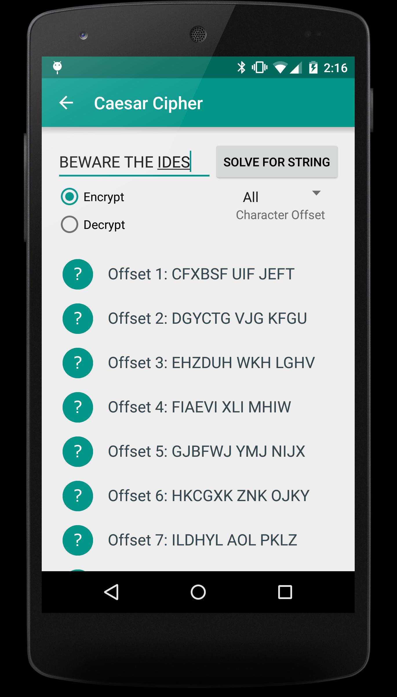Cipher Solver