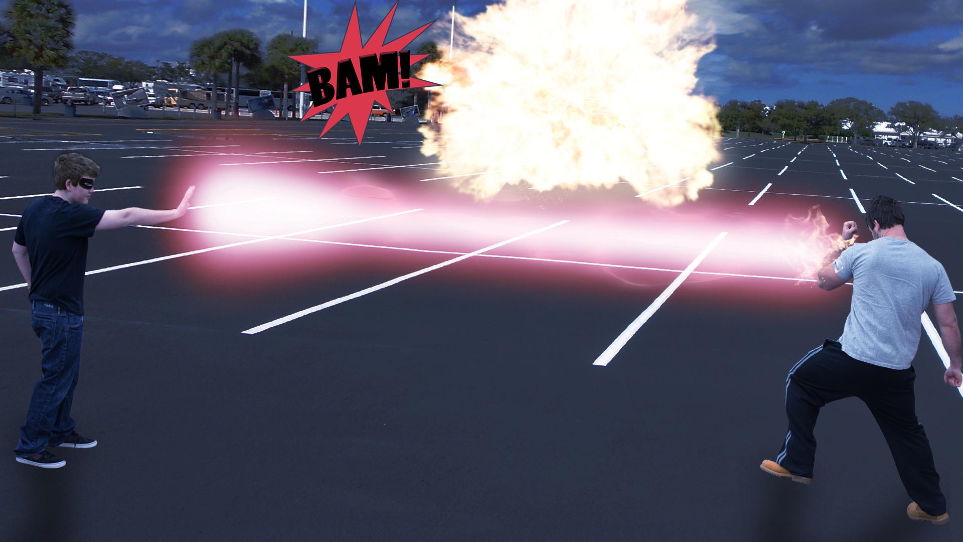 Superhero explosions & effects