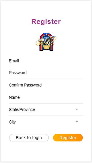 Music Bingo Stadium
