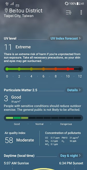 ASUS Weather