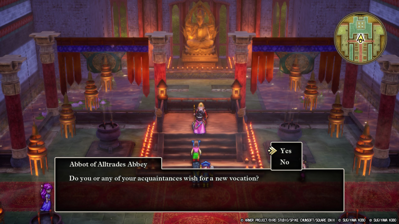 كيفية تغيير الفصول الدراسية في Dragon Quest III: نسخة جديدة HD-2D