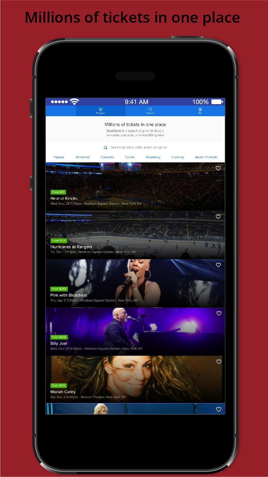 Tickets Radar