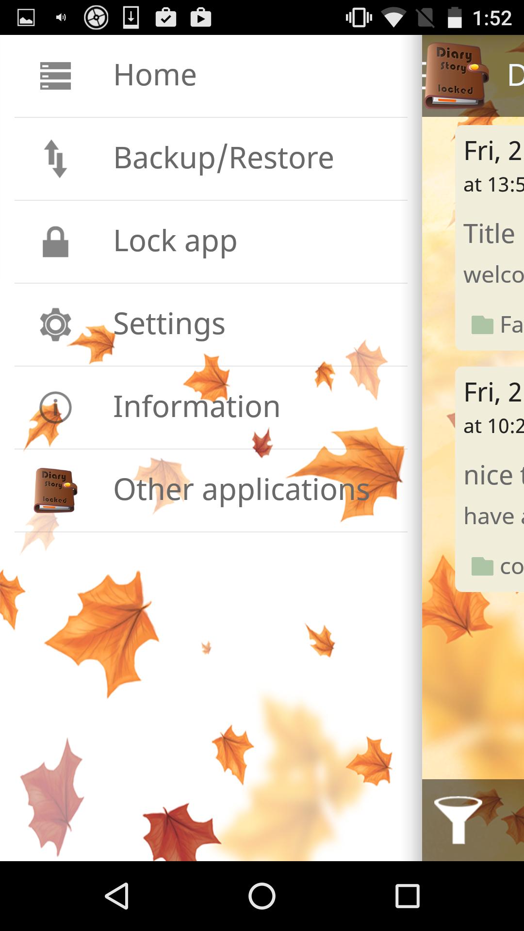 Diary Locked
