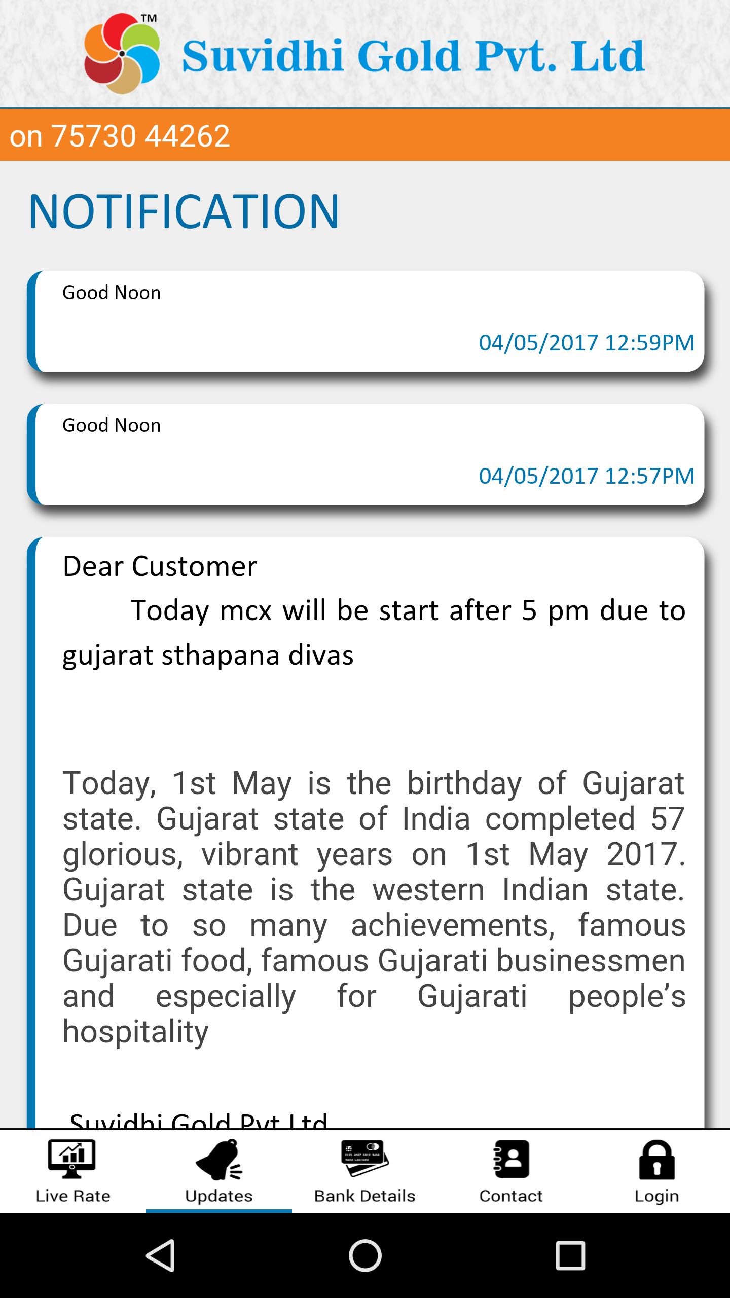 Suvidhi Gold