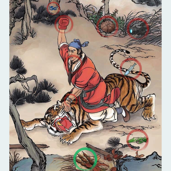 Comment Wu Song, le Master of Text Finding Fault, passer le niveau de combat Tigers