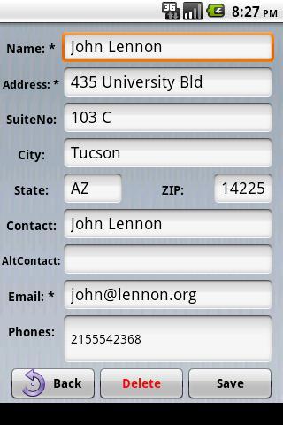 Tenant Organizer