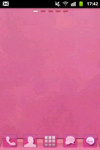 Theme Pink GO Launcher EX