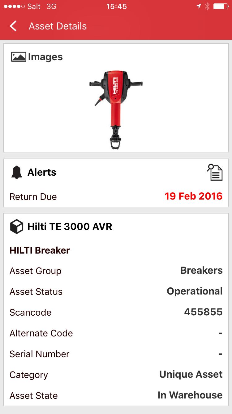 Hilti ON!Track
