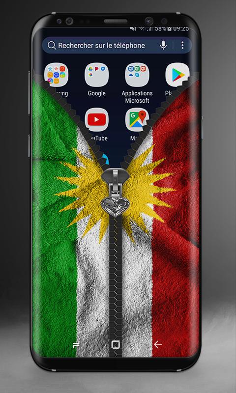Kurdistan Flag for Kurdish