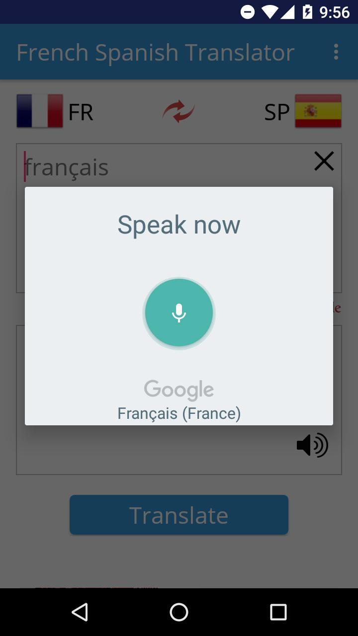 French Spanish Translator