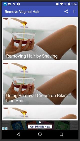 Remove Vagina Hair