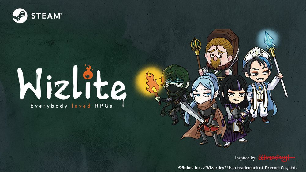 The new RPG work "Wizlite" that combines the spirit of the classic "Witchcraft" and Roguelite elements will be launched on December 5th