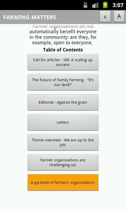 Farming Matters