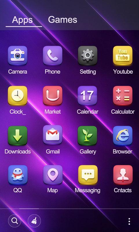 Dazzling GO Launcher Theme