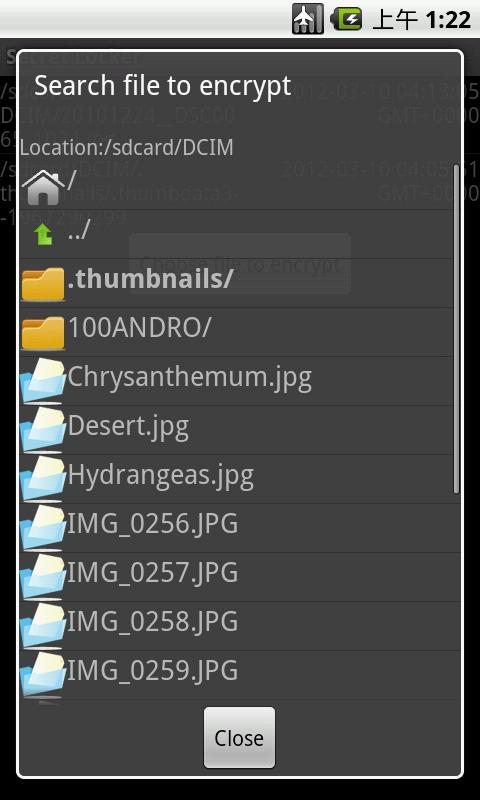 Secret File Locker