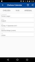 Chelsea Calendar