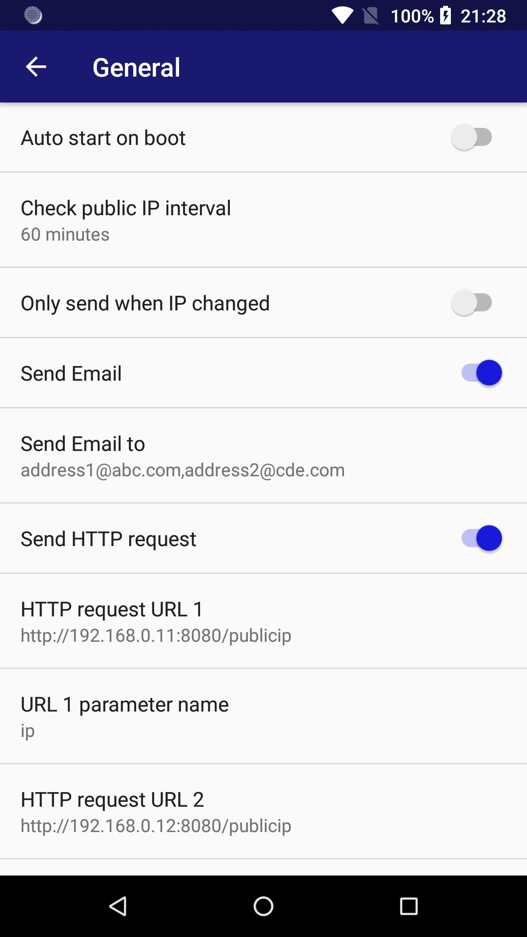 Public IP Monitor