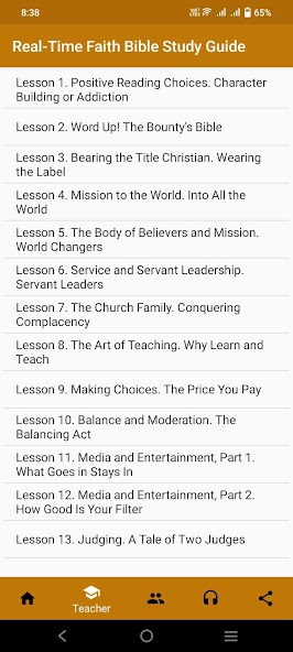 Real-Time Faith