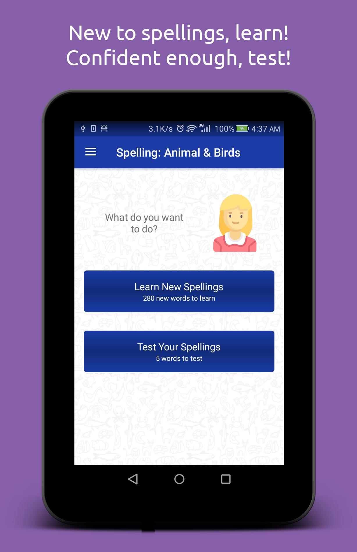 Spelling: Animal & Birds