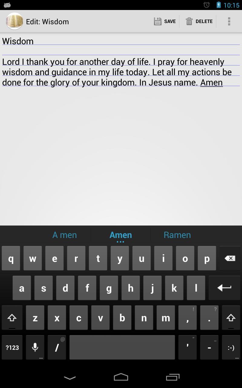 My Prayer Journal and Devotion