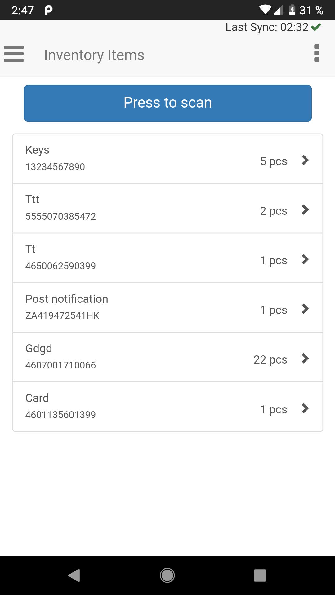 InventoryDemo