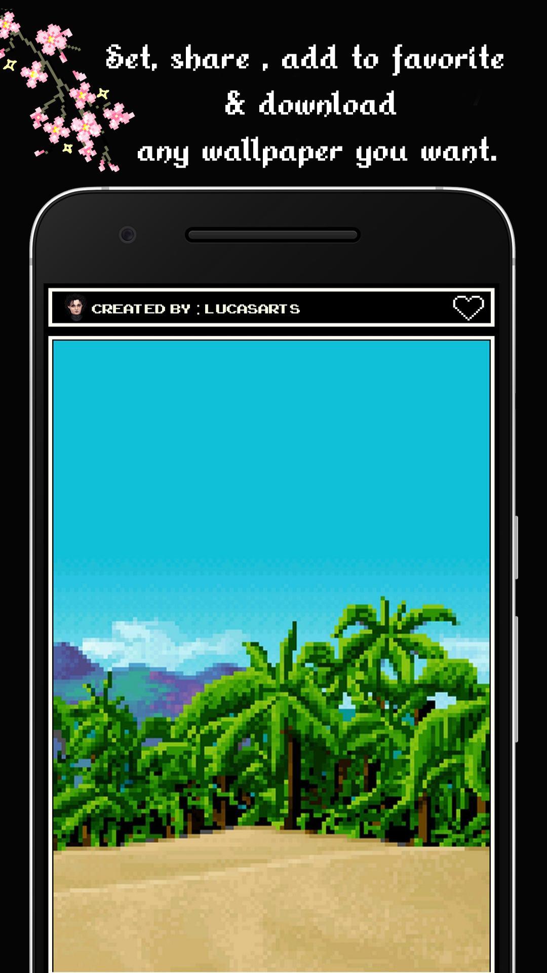 Pixelwave Pixel Art Wallpapers