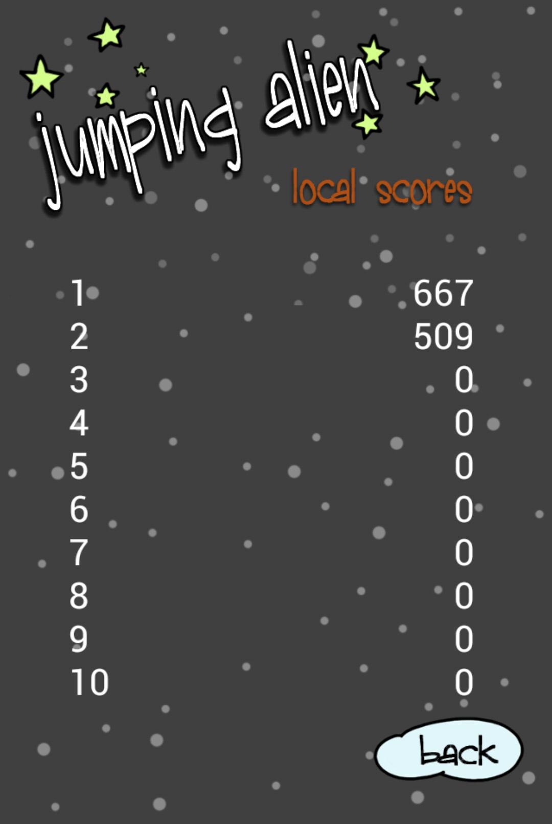 Jumping Alien