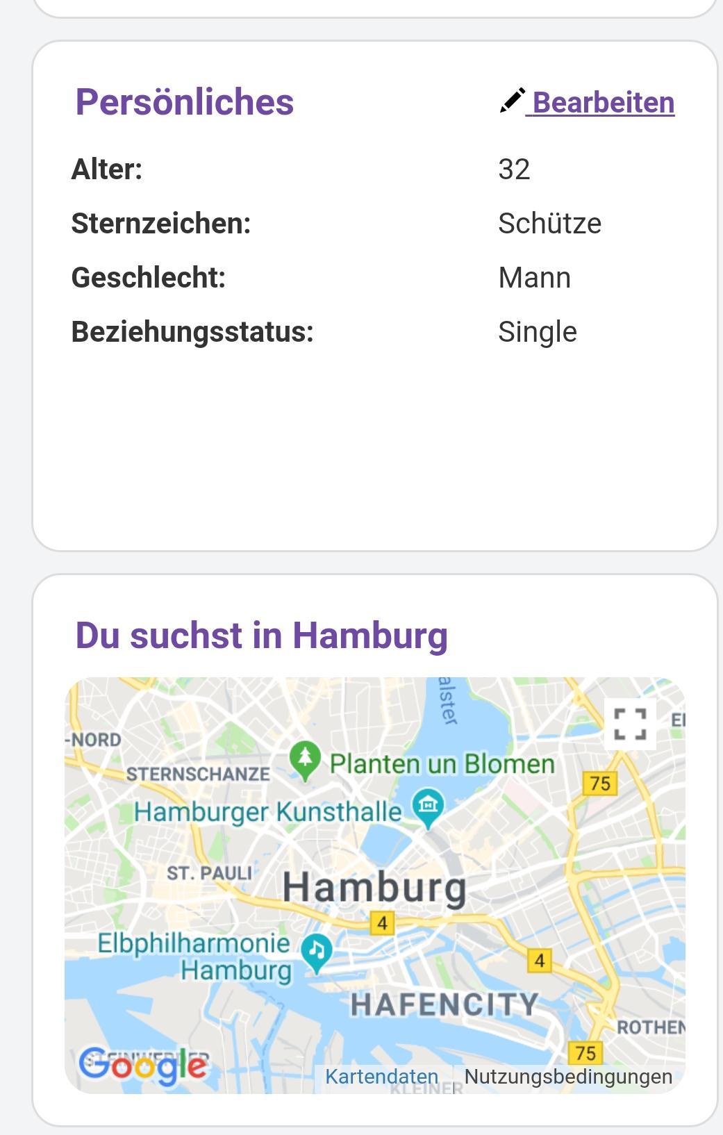 Chatten Flirten und Dating in Hamburg