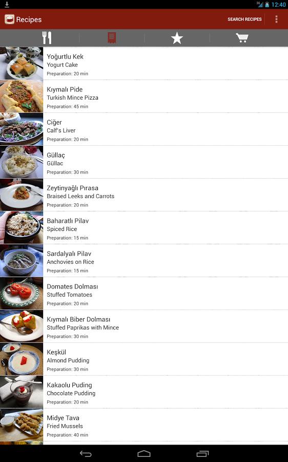 Turkish Cooking