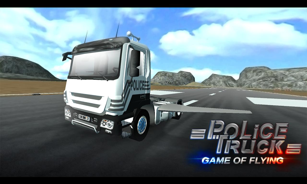 Game of Flying : Police Truck