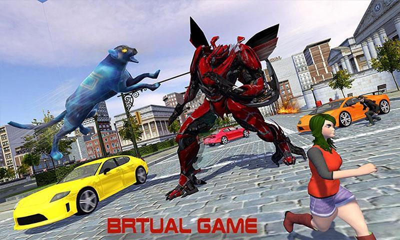 Multi Panther Robot Hero: Grand Robot City Battle