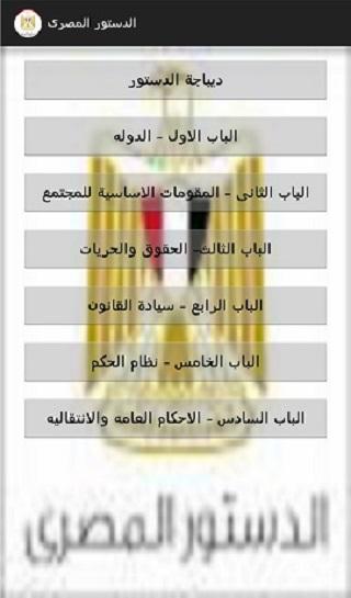 Egyptian constitution2013/2014