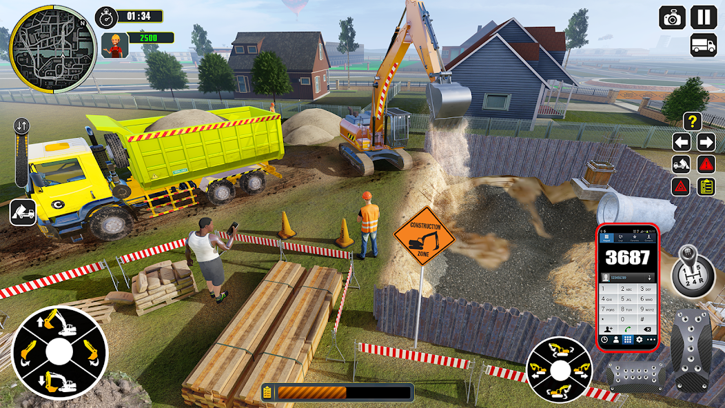 Excavator Truck Simulator Game