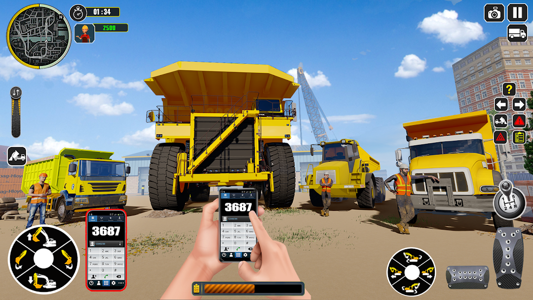 Excavator Truck Simulator Game