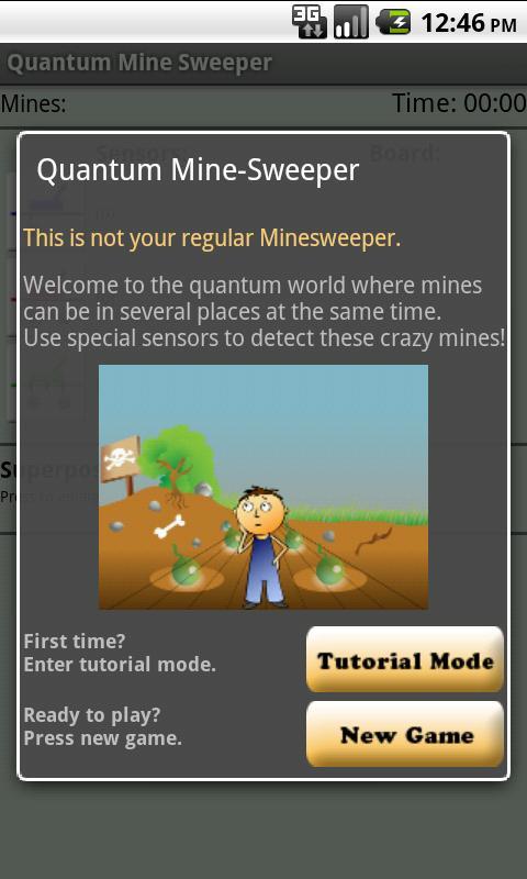 Quantum Minesweeper