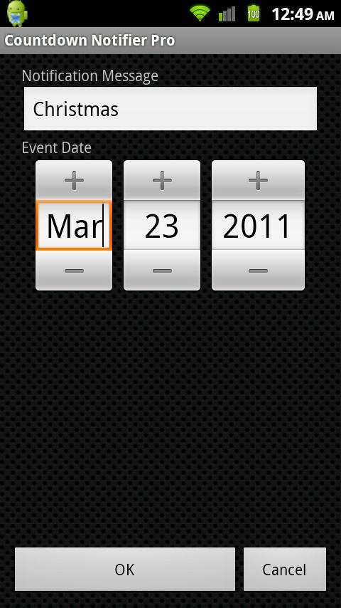 Countdown Notifier Pro