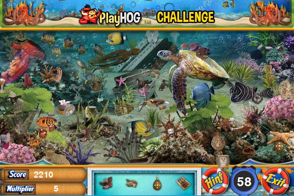 Challenge #138 Sea Monster New Hidden Object Games