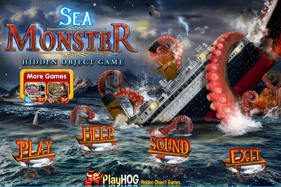 Challenge #138 Sea Monster New Hidden Object Games