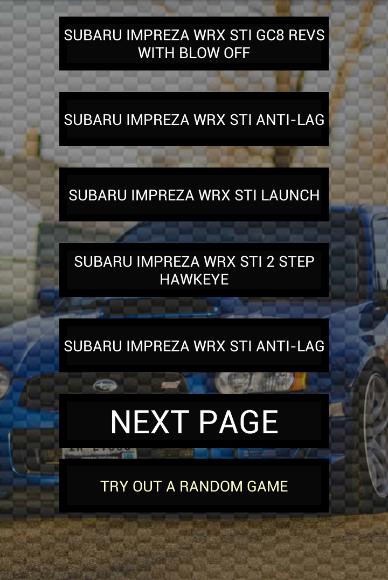 Engine Sounds of Impreza STi